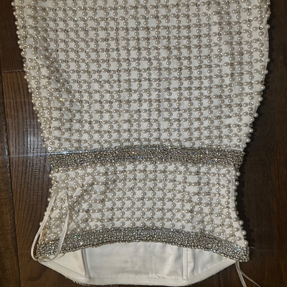 Heather Pearl dress in white and silver - Picture 7 of 8